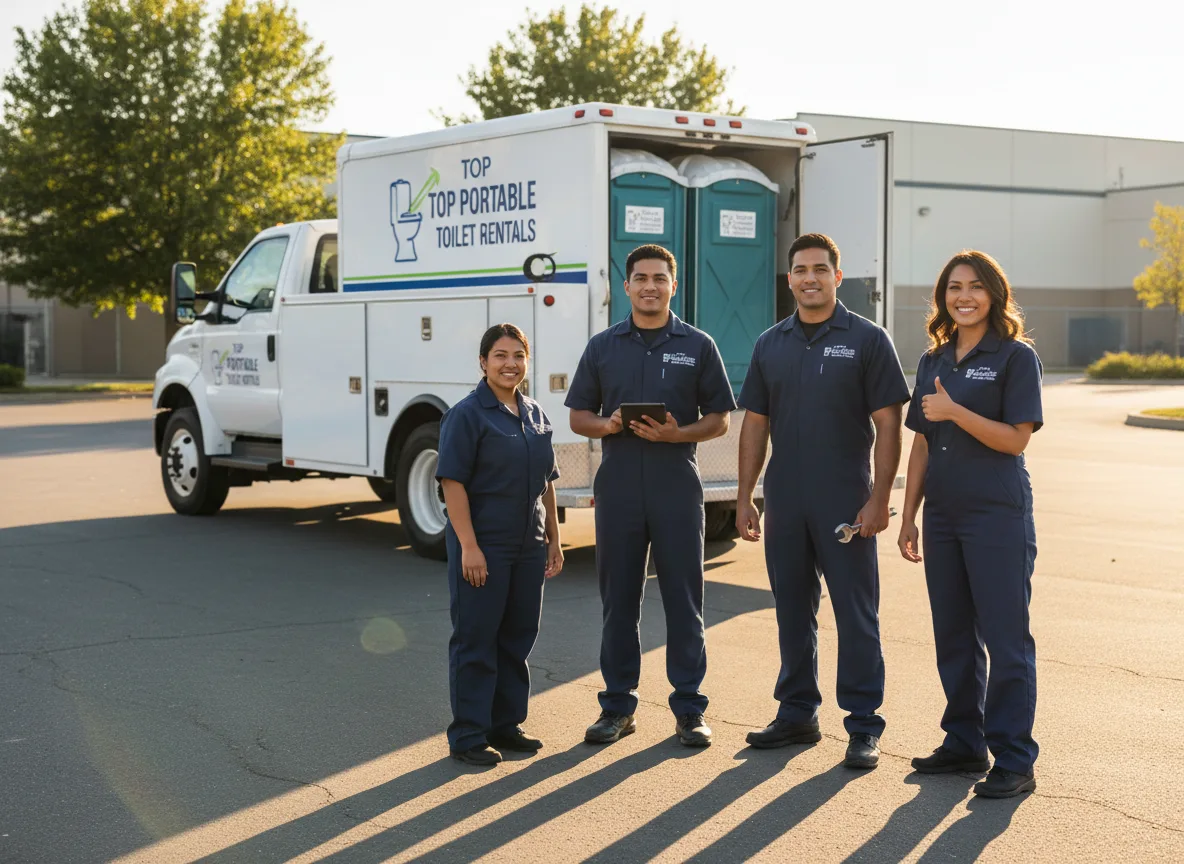 Short Term Porta Potty Rental company in Leland, MS